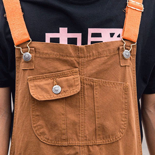 Brown Overalls