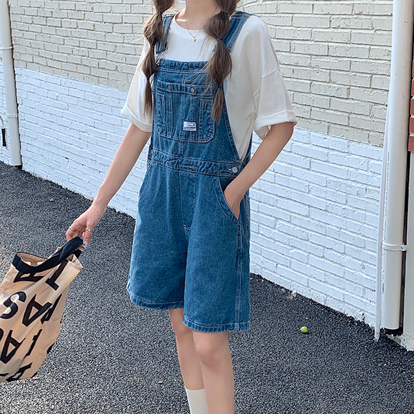 Women's Bluejean Short Dungarees