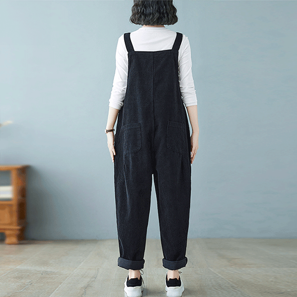 Dungarees Black Velvet