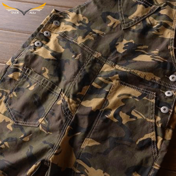 Army Camo Bib Dungarees