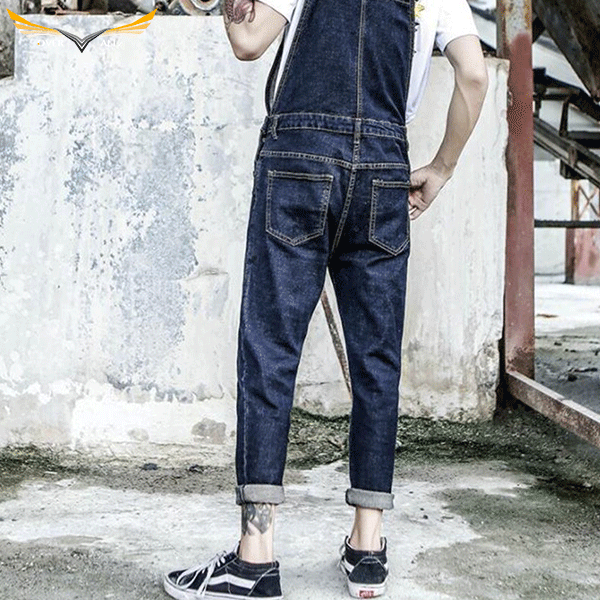 Bib Overall Pockets with Hem