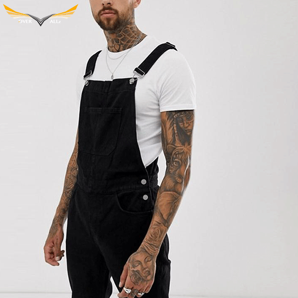 Black Jeans Overalls