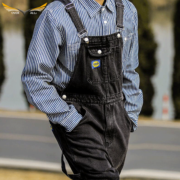 Black Label Bib Overalls