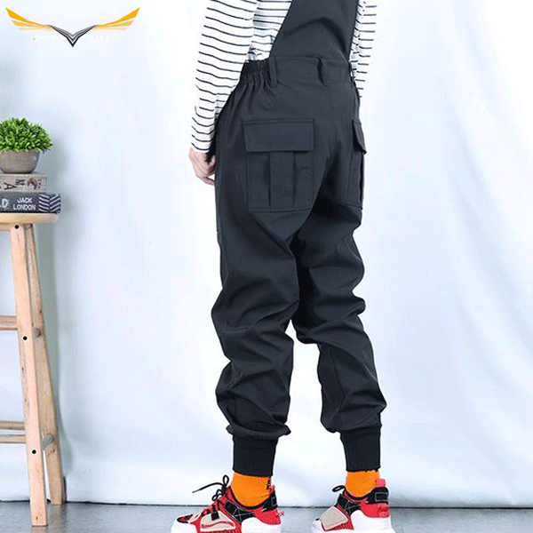 Black Tactical Dungarees