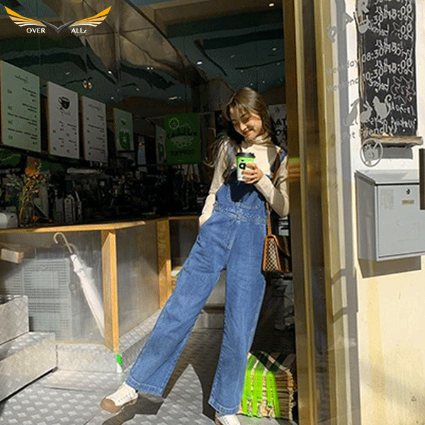 Blue Denim Overalls