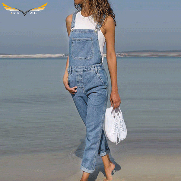 Blue Denim Overalls