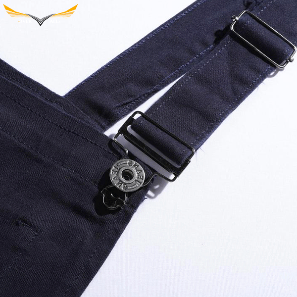 Blue Old School Overalls