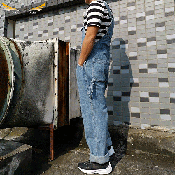 Blue Plumber Bib Overalls