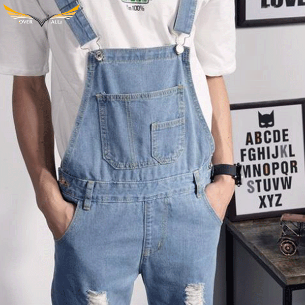 Bluejeans Ripped Overalls