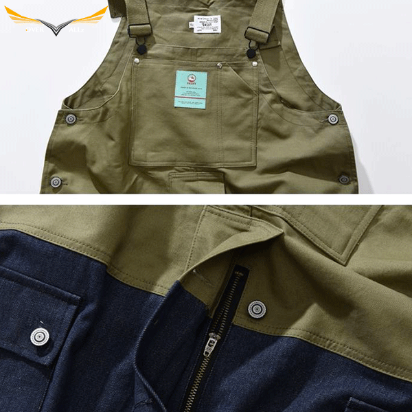 Brown Duck Bib Coveralls