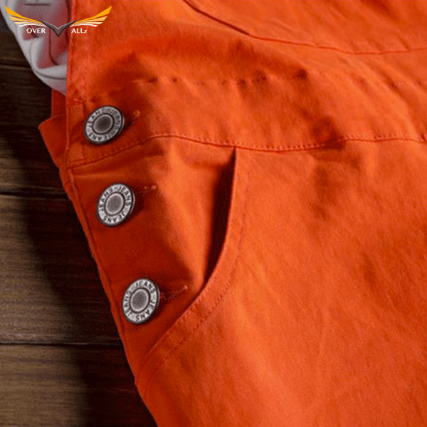 Burnt Orange Dungarees