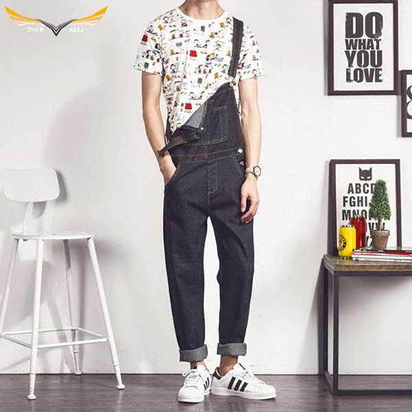 Dark Bib Overalls