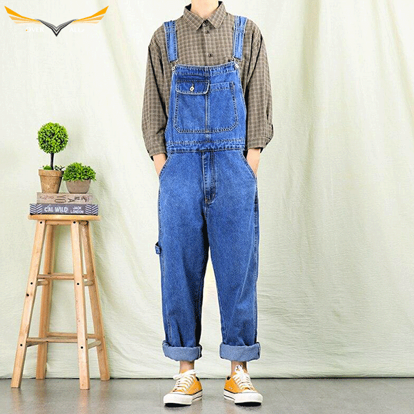 Denim Overalls Mens