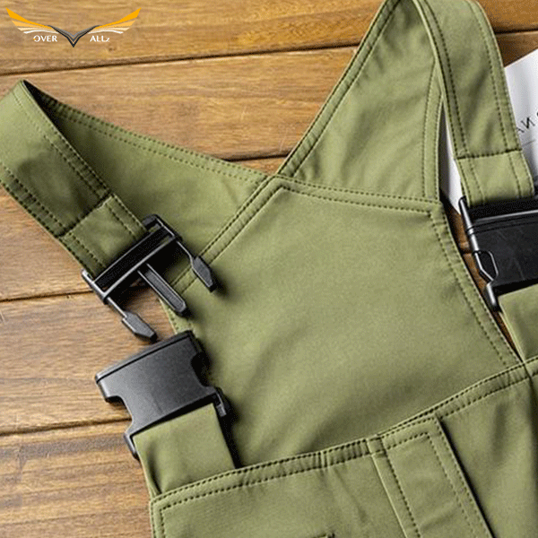 Green Overalls Trendy