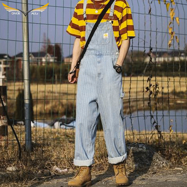 Hickory Stripe Bib Overalls