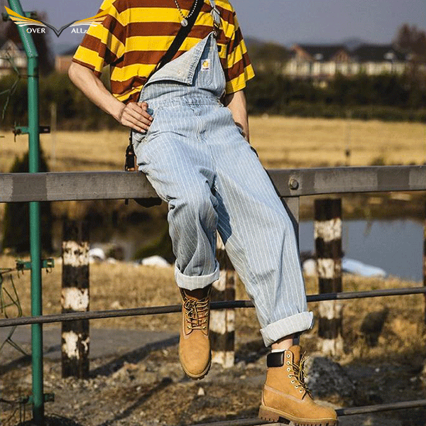 Hickory Stripe Overalls