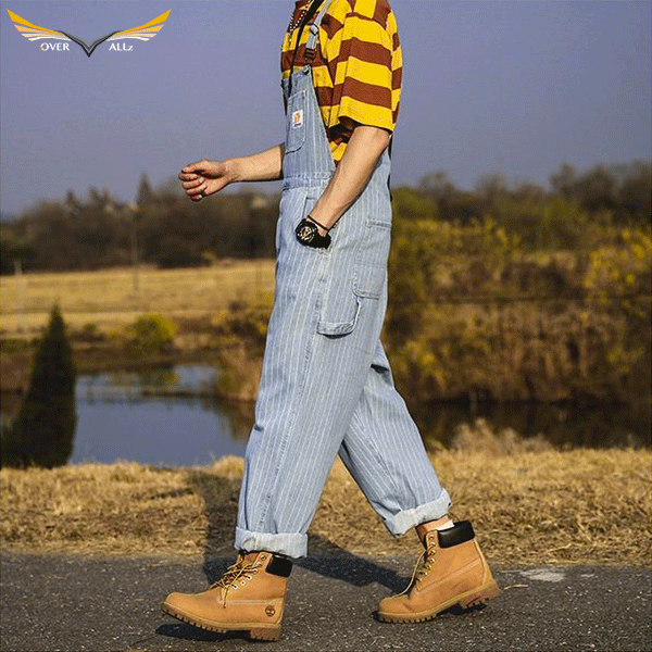 Hickory Striped Overalls