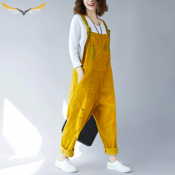 Old School Yellow Overalls