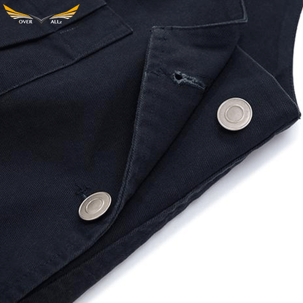 Plus Size Black Boiler Suit