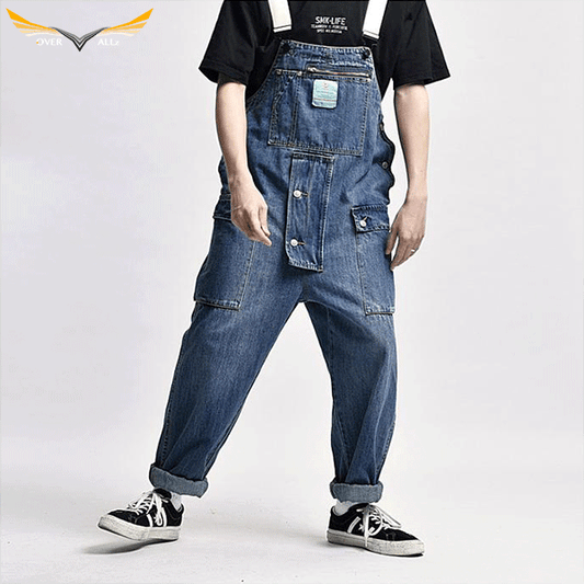 Plus Size Blue Jean Overalls