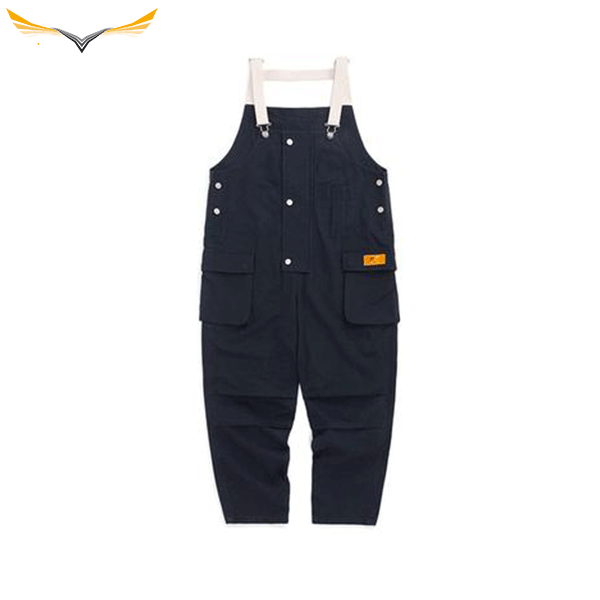 Plus Size Dark Overalls