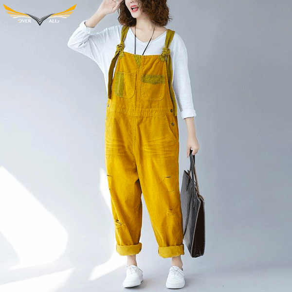 Vintage Yellow Overalls