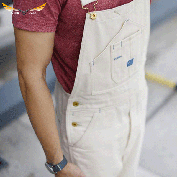 White Mechanic Overalls