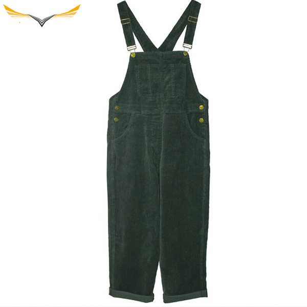 Women's Dark Green Overalls