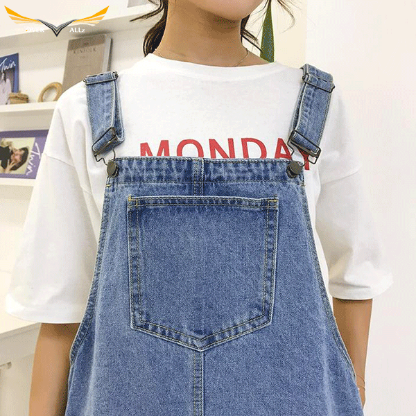 Women's Short Overall Dress