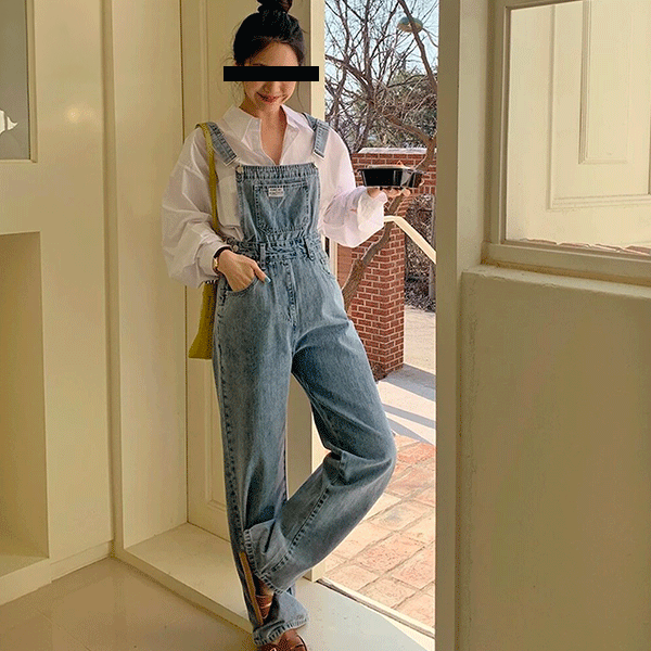 Overalls with Loops for Belt