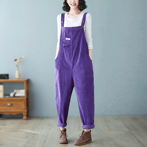 Velvet dungarees sales