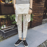 Beige Dungarees Mens
