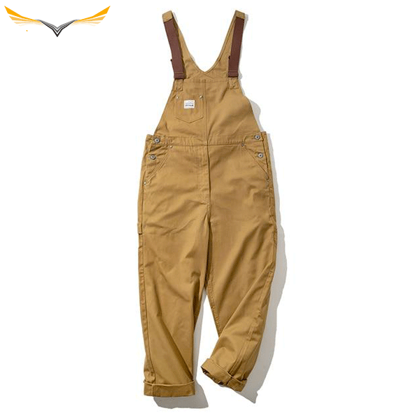 Brown Corduroy Coveralls
