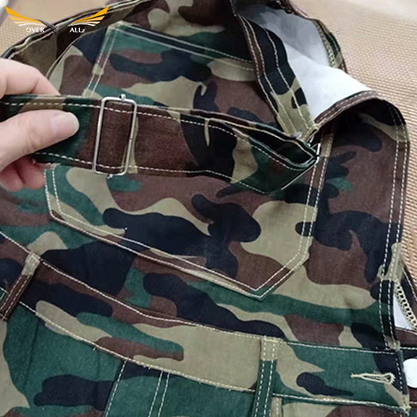 Camouflage Bib Overalls