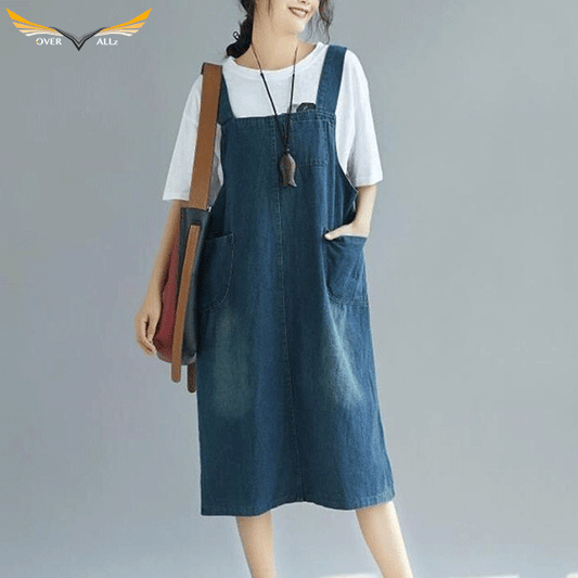 Cotton Overall Dress