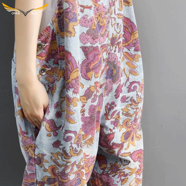 Flowered Overalls Pattern