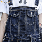 Jeans Bib Overall Pockets
