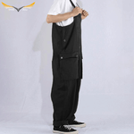 Large Black Overalls