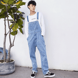 Light Blue Denim Overalls