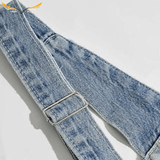 Light Blue Overall Women's Jeans