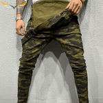 Men's Skinny Overalls with Suspenders