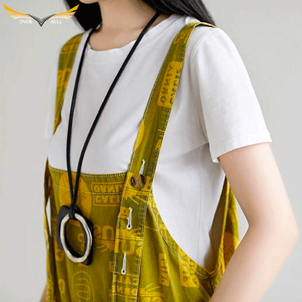 Mustard Yellow Overalls for Women