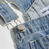 Overall Women's Jeans with Suspenders