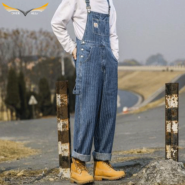 Railroad Stripe Dungarees