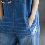 Short Pants Overalls with Pockets
