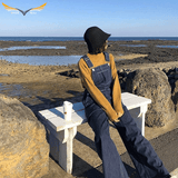 Womens Tall Denim Bib Overalls
