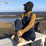 Womens Tall Denim Dungarees